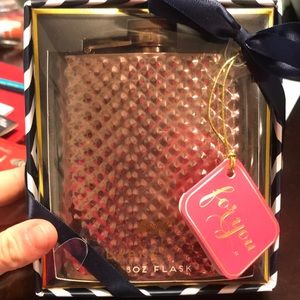 Rose gold flask